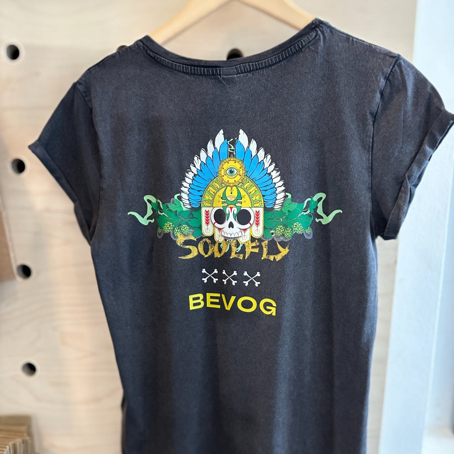 BEVOG X SOULFLY Organic T-shirt ♀️