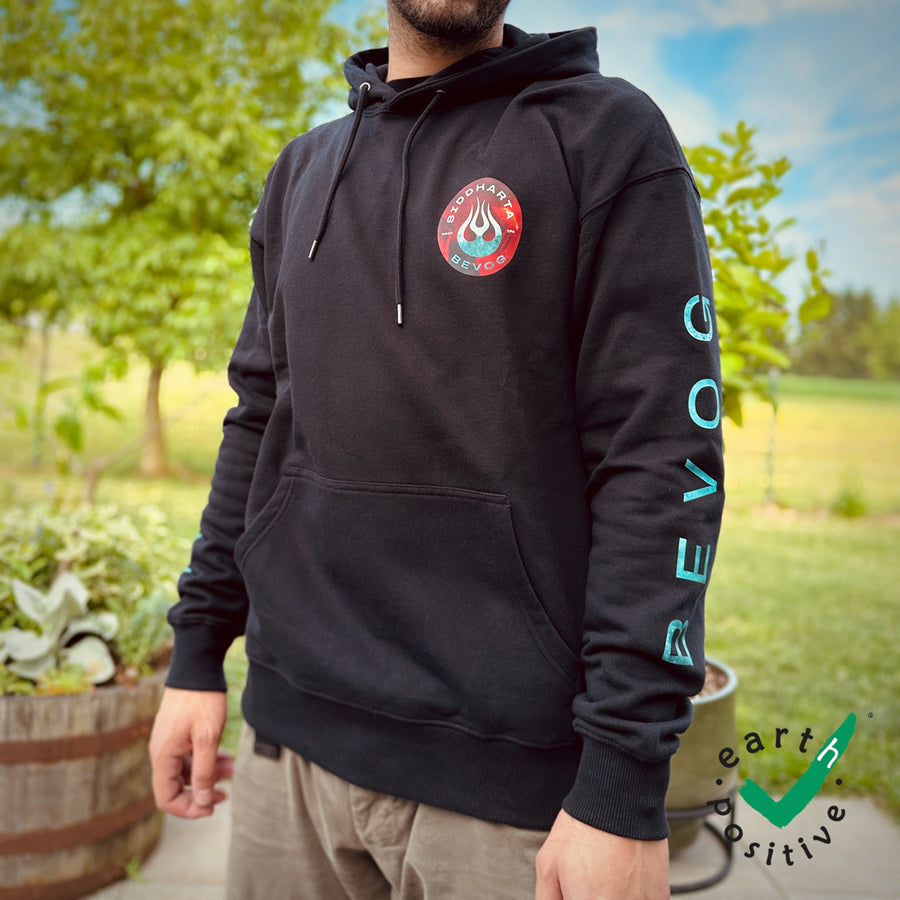 Bevog x Siddharta Organic Hoodie - PREPOVEDANA (UNISEX)