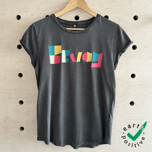 Bevog Gray Organic T-shirt ♀️
